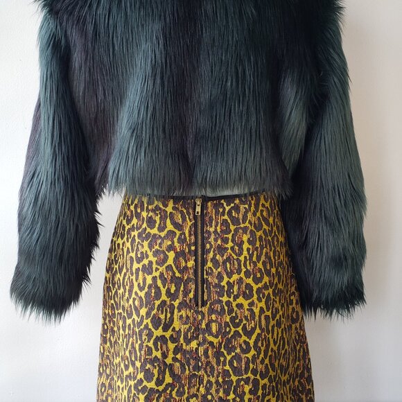 Monster High Movie Screen Worn Wardrobe Clawdeen Cheetah Leapord Gold Skirt - Picture 5 of 16